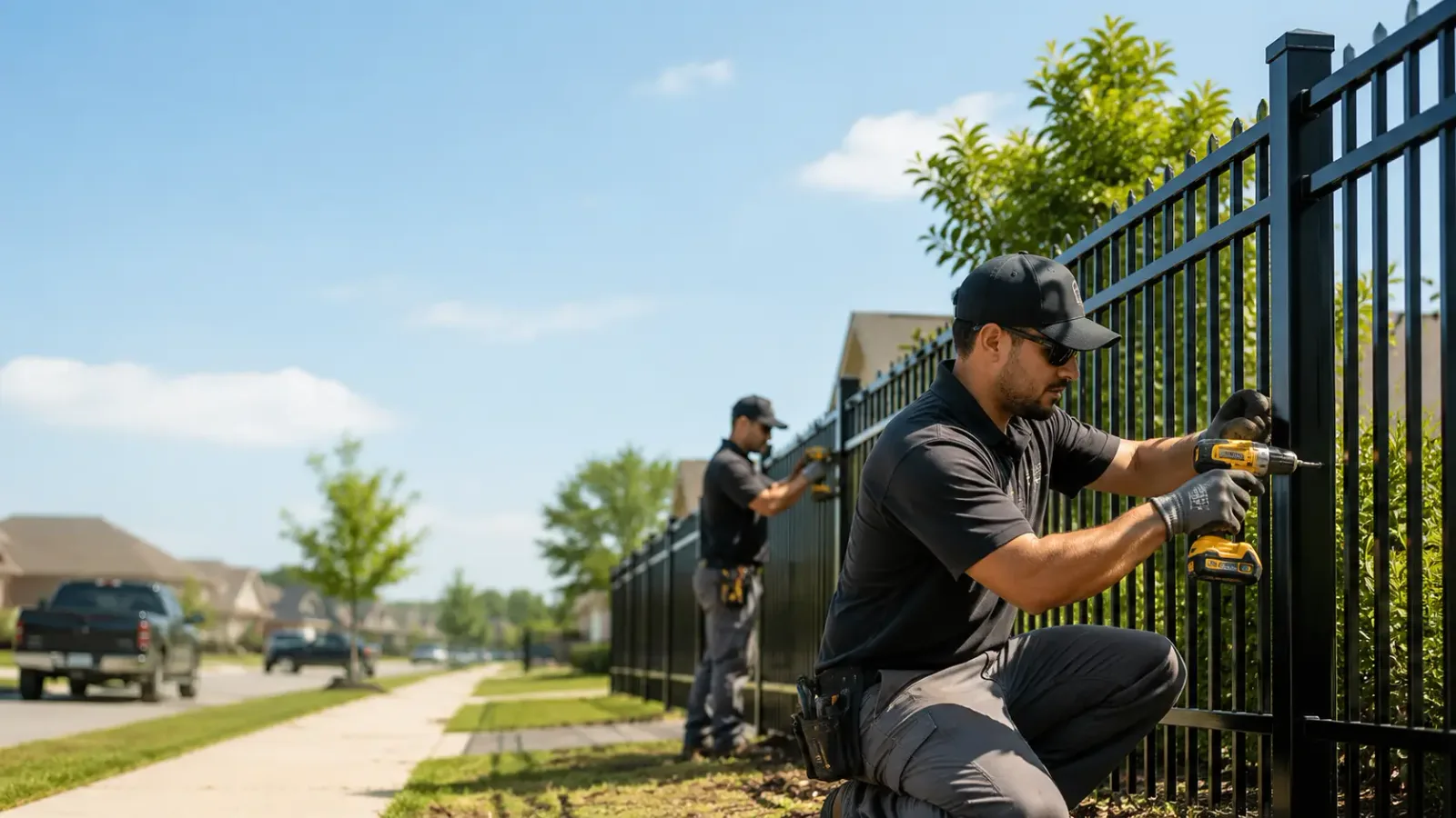 Metal Fence Installation in Fruitland, WA